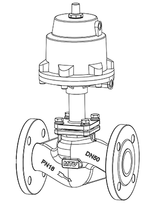 氣動截止閥